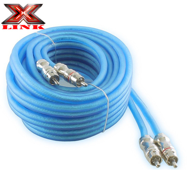Otomatik RCA Ses Kablosu Y Adaptörü 0ft PVC yalıtım malzemesi ile kalkanlı RCA kabloları