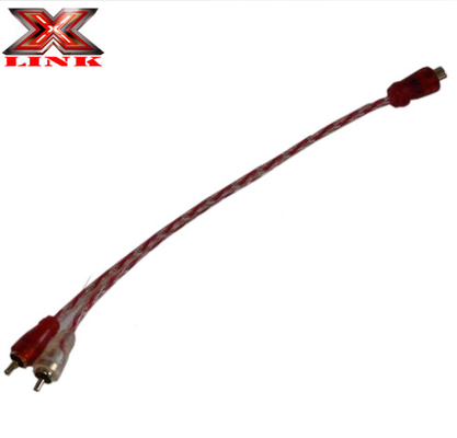 Otomatik RCA Ses Kablosu Y Adaptörü 0ft PVC yalıtım malzemesi ile kalkanlı RCA kabloları