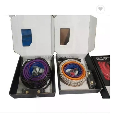 Aracınızın sesini 0 kalibreli Amp Kablolama Kits 3000 watt ve özelleştirilebilir renk ile geliştirin
