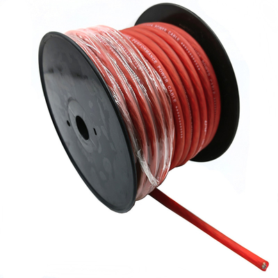 Süper Esnek Ceket 1/0 Ölçüm Araç Ses 4 AWG Güç Kablosu için Bakır Güç Tel
