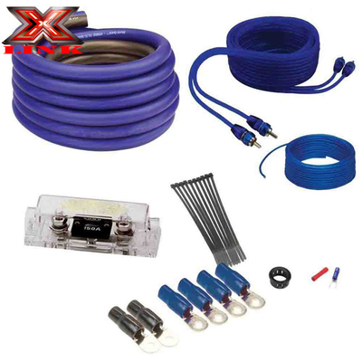 OFC KÖPER OR CCA 2500W 2000W 1500W Otomobil Amplifier Kablo Kablo Kablo Kablo Kablosu