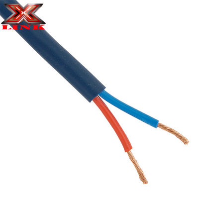 Profesyonel ortamlarda erkek-erkek bağlantısı için 2 çekirdek 2x1.5mm2 hoparlör kablosu