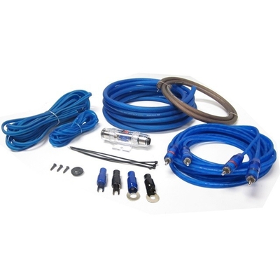 12V DC Voltage OFC Bakır 4 Gauge Araba Ses Güçlendirici ve Subs PVC Ceketli Kurulum Kablolama Kiti