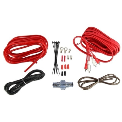 PVC Ceket 0 4 8 10awg Gauge Otomobil Amp Amplifier Kablolama Kiti RCA Bağlantı Tipi