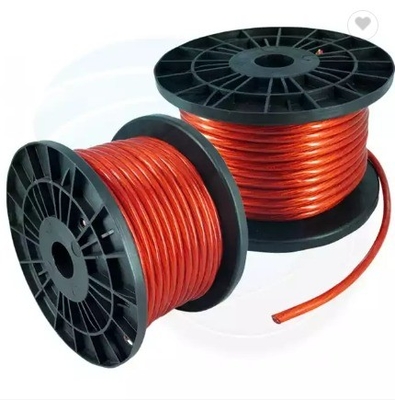 CCA Kondüktörü 50 Feet FLEXIBLE JACKET Real 1/0 Gauge Amplifier Güç / Yer Kablosu Rolü