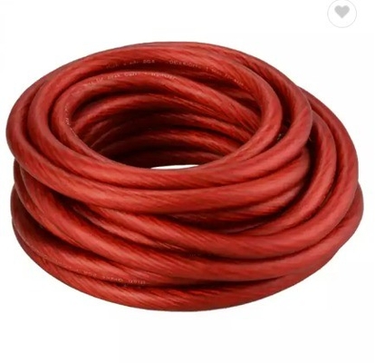 CCA Kondüktörü 50 Feet FLEXIBLE JACKET Real 1/0 Gauge Amplifier Güç / Yer Kablosu Rolü