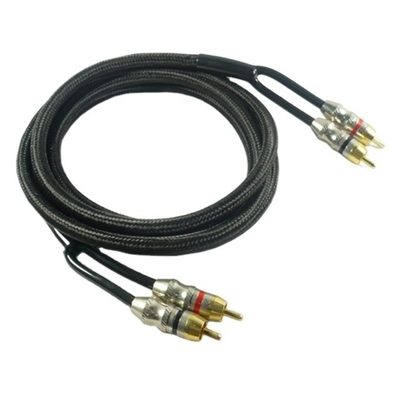 PVC Ceket RCA Kablosu Avtomobil Ses ve Ev Ses Amplifikatörü