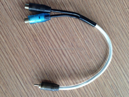 PVC Ceket RCA Kablosu Avtomobil Ses ve Ev Ses Amplifikatörü