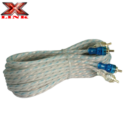 PVC Ceket RCA Kablosu Avtomobil Ses ve Ev Ses Amplifikatörü