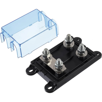 Araç Tekne Ses Sistemi Altın Kaplama Bağlayıcıları için Kompakt 12V Mini ANL AFS Sigorta Sahibi