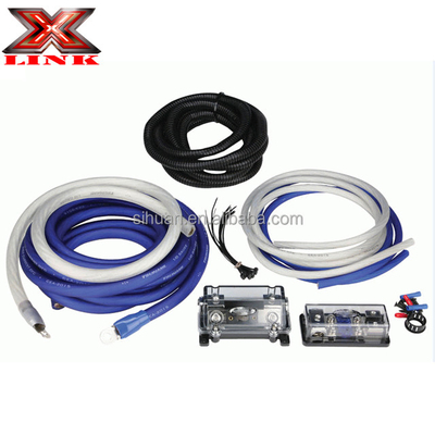 0 2 4 8 Gauge Sub Car Audio Amplifier Kablolama Kits 1500 2500 3000 Watt Malzemelerle