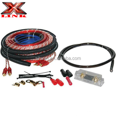 0 2 4 8 Gauge Sub Car Audio Amplifier Kablolama Kits 1500 2500 3000 Watt Malzemelerle