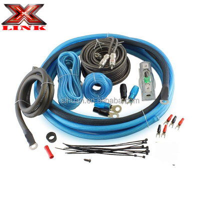 0 2 4 8 Gauge Sub Car Audio Amplifier Kablolama Kits 1500 2500 3000 Watt Malzemelerle
