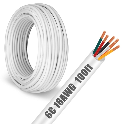 Çok yönlü 14 AWG Düşük Voltajlı LED Işıklandırma ve Otomobil için PVC İzole Bakır Tel