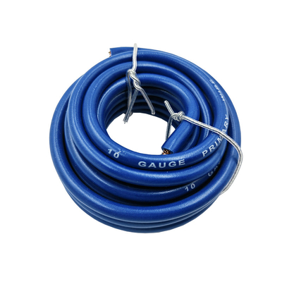10 12 14 16 18 AWG Gauge GA Otomotiv Birincil Tel PVC Ceketli Elektrik Kablosu