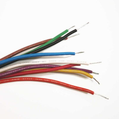 22AWG 1015 600V Kapalı Bakır Bağlantı Tel EN5075-2014 UL 1007/1015 Standartı