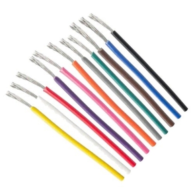 22AWG 1015 600V Kapalı Bakır Bağlantı Tel EN5075-2014 UL 1007/1015 Standartı