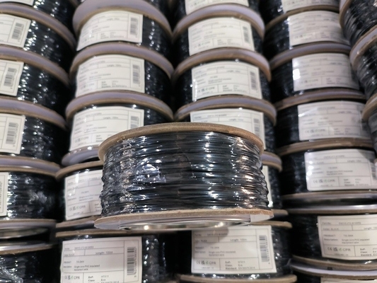 TINNED COPPER PVC CAKET UL1015 1007 yalıtımlı ekipman Kablo Kağıt Kağıt 0.5mm2 22AWG 26AWG 28AWG EN5075 2014