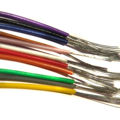 TINNED COPPER PVC CAKET UL1015 1007 yalıtımlı ekipman Kablo Kağıt Kağıt 0.5mm2 22AWG 26AWG 28AWG EN5075 2014