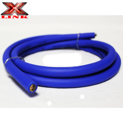Yumuşak PVC Ceket 1/0 2 AWG OFC Tintalı Bakır Güç Tel