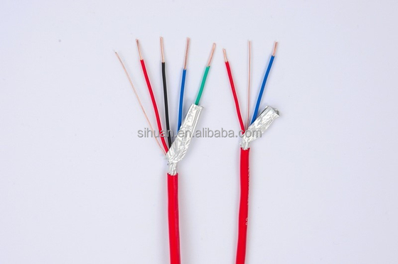 CE sertifikalı yangın alarm kablosu 2c 4c 6c 1.5mm2 2.5mm2 0.80mm çıplak bakır tel