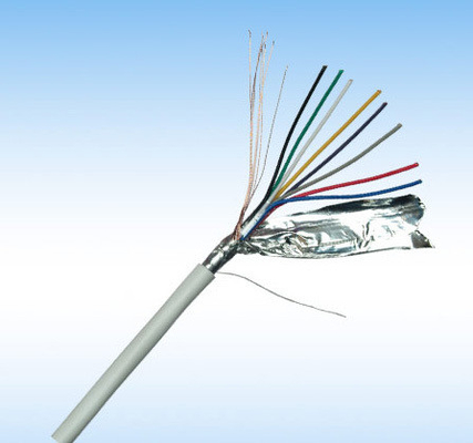 Çıplak Bakır İletici 2c 4c 8c 12c 20c PVC yalıtımlı ipli yangın alarm kablosu