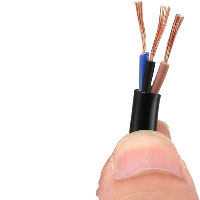 Endüstriyel LED Işığı PVC yalıtımlı 3 çekirdekli güç kablosu ve bakır davul 2.5 mm elektrik tel