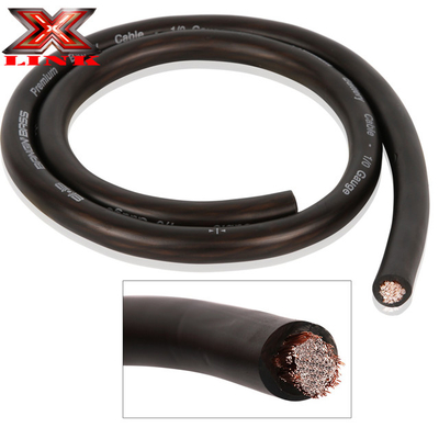Yumuşak PVC Ceket 20mm2 35mm2 50mm2 16mm2 10mm2 Amplifier Güç Kablosu Araç Ses Kablosu