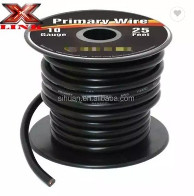 Düşük Voltajlı 10awg 12awg 14awg 16awg BS6500 Standartı ile PVC Ceketli Elektrik Kablosu