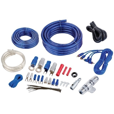 4awg Amp Kurulum Kablosu 2500W Araç Ses Kabloları Çıplak Bakır İletkenli Kit