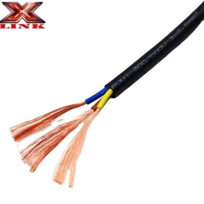 Esnek Bakır Çok çekirdekli Elektrik Kablosu 2 3 4 5 Çekirdek 0.75mm 1.5mm 2.5mm 4mm 16mm PVC Ev Tel