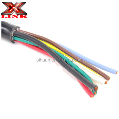 Trailer Light Cable Wire Harness 7 5 4 6 Tel çekirdeği yalıtımlı ve dayanıklı tasarım