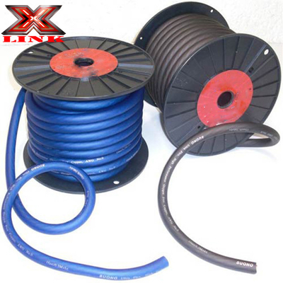 2/0 Gauge Heavy Duty Ofc Car Audio Wire Güç Kablosu Amp ve Sub için PVC yalıtım ile