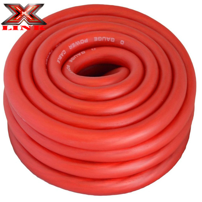 2/0 Gauge Heavy Duty Ofc Car Audio Wire Güç Kablosu Amp ve Sub için PVC yalıtım ile