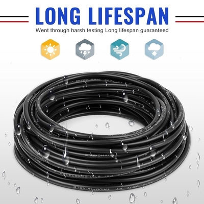 18AWG 2 iletken 20AWG 3 iletken Elektrik Tel Yapraklı PVC Tintalı Bakır Tel