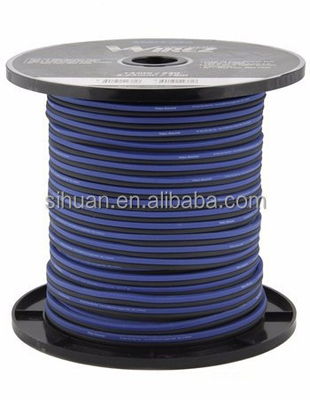 Yüksek kaliteli araba ses sistemleri süper açık esnek şeffaf ceket RCA bağlantısı türü PVC ceketli amplifikatör kablo seti