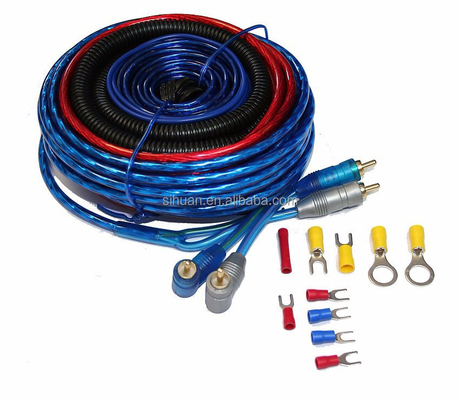 Altın Bağlayıcı Renk 4/8 Ölçüm Araç Amplifier Kablolama Keti