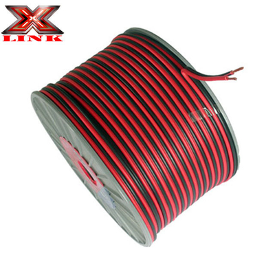 Açık PVC Ceket 14AWG esnek hoparlör kablosu Ev ve Araba Hoparlörleri için 200 feet / 60.9 metre