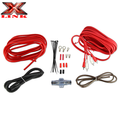 RCA Standart Kablo Araç Ses Kablosu Kit ve Araç Amplifier Kablolama Kit Erkek Kadın