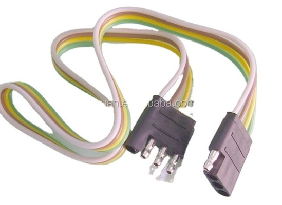 2.8X Dış çapı 4c 18AWG Bağlı Rel kablosu Plug ile Kablo Çıplak Bakır iletken