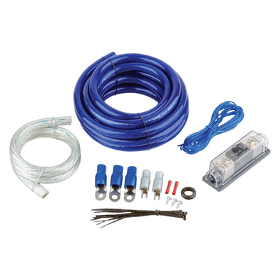 Ses PVC yalıtım 4ga ofc amp kit Bakır güç güçlendirici kablolar kablolar