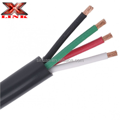 Stranded Conductor Ev Aygıtı Elektrik Tel 14 ga x4c 18awg x3c Siyah veya Beyaz