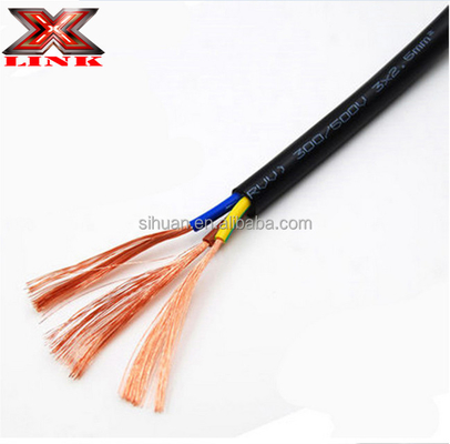 Stranded Conductor Ev Aygıtı Elektrik Tel 14 ga x4c 18awg x3c Siyah veya Beyaz