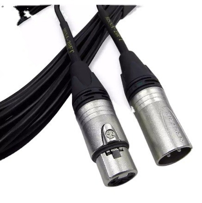 100% Bakır Süper Esnek Enstrüman Mikrofonu Altın Bağlantılı XLR Akustik Kablo