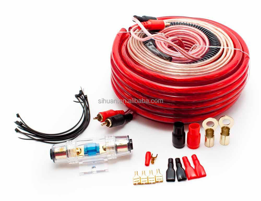 Cca KIT Araç Ses Yükseltme Subwoofer Kurulum Kiti 8 Gauge