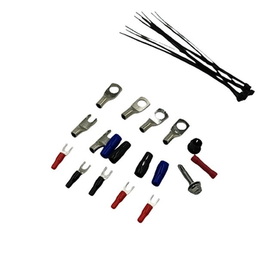 5.2m PVC Ceket High End 1/0 4 8 AWG Geuge Araba Ses Sistemleri için Araba Güçlendirici Kablolama Kiti