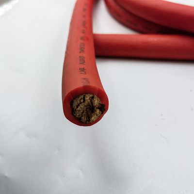 Araba Ses Gücü Kablosu 1/0 AWG GA Gauge Araç Zemini için Esnek Şeffaf PVC Ceket