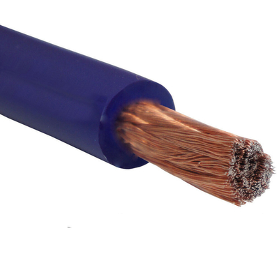 0 2 4 8 AWG ölçüsü PVC yalıtımlı araba ses gücü kablosu
