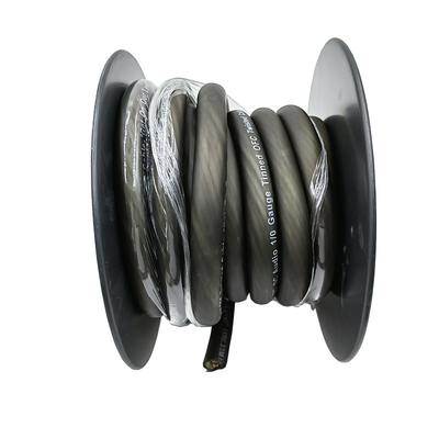 0 2 4 8 AWG ölçüsü PVC yalıtımlı araba ses gücü kablosu