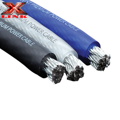Özel İletken Sayısı Yumuşak PVC Ceket Araç Amp Kurulum 4/8 Ölçüm Güç Tel